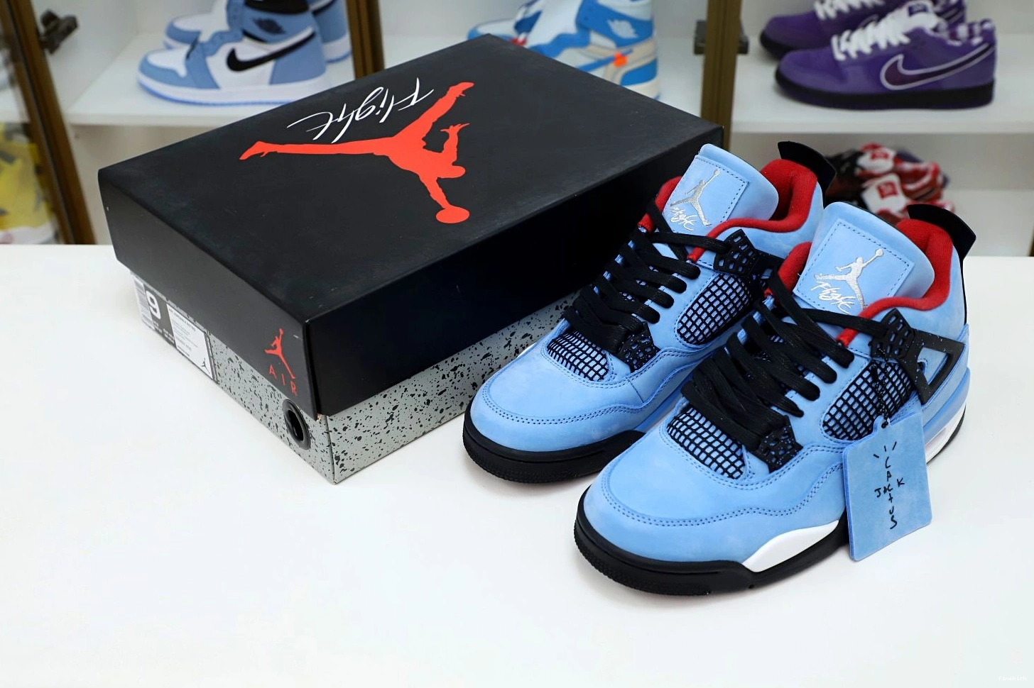 AIR FRIENDS JORDAN TRAVIS FAMILY X & 'CACTUS RETRO SCOTT 4 JACK' 0214